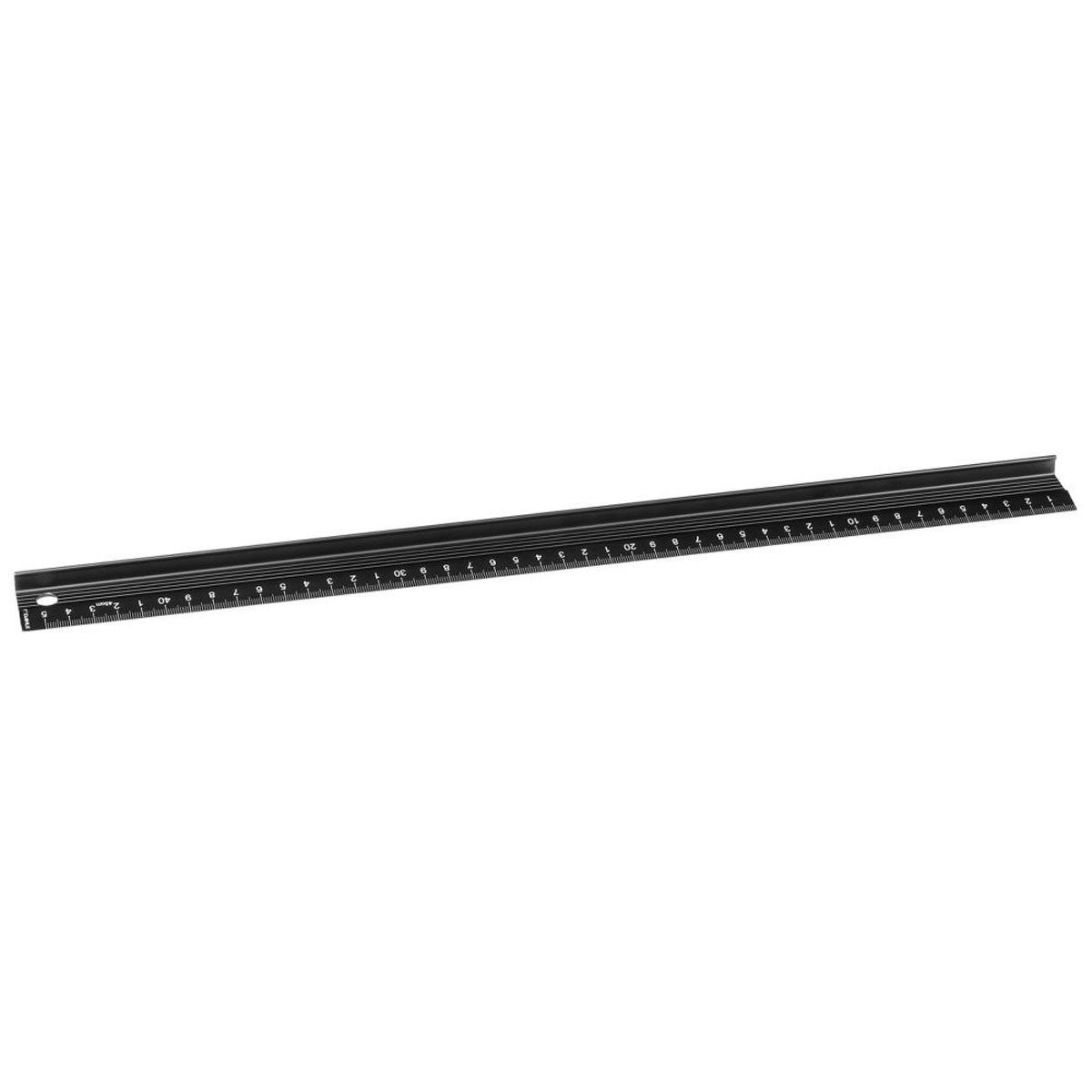 Dahle Schneidelineal Aluminium 45 cm Schnitt- & Schmierschutz, Rutschstopp 