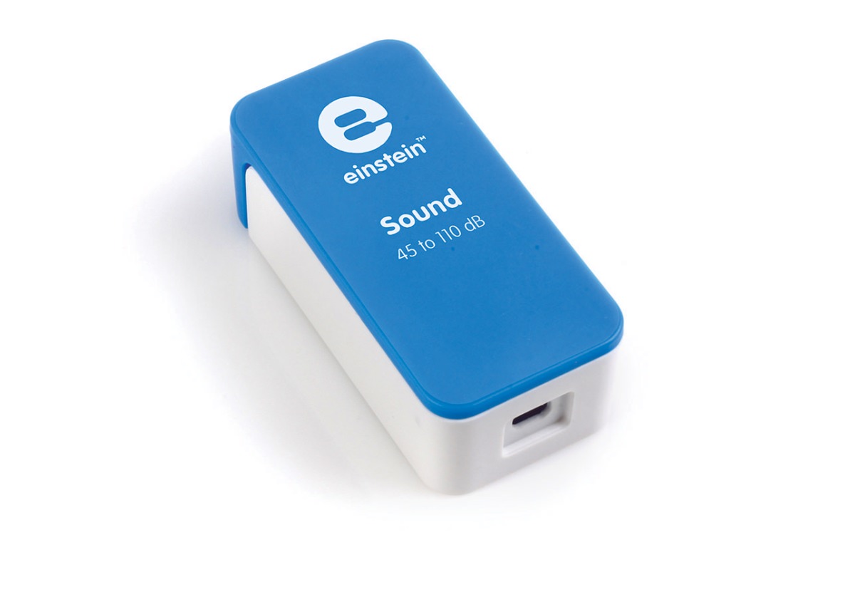 einstein™ ENSND320 Schalldrucksensor, Messbereich 45 bis 110 dB, für einstein™ Tablet & LabMate 