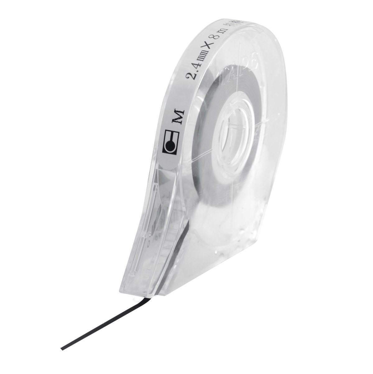 Magnetoplan 40103 Zeichenband 8m schwarz, 2,4mm