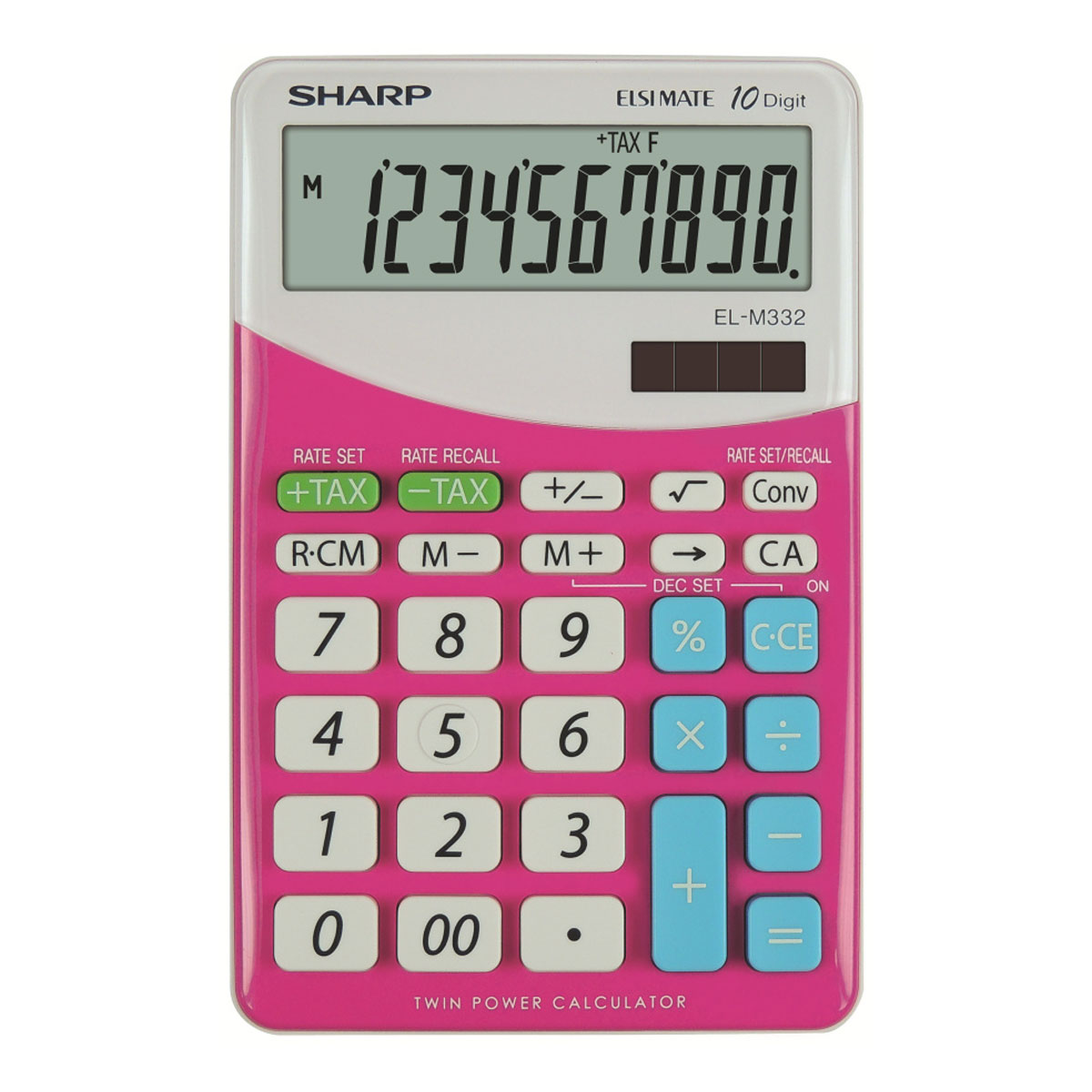 Sharp EL-M332 PK Tischrechner pink  Sharp EL-M332 PK Tischrechner pink