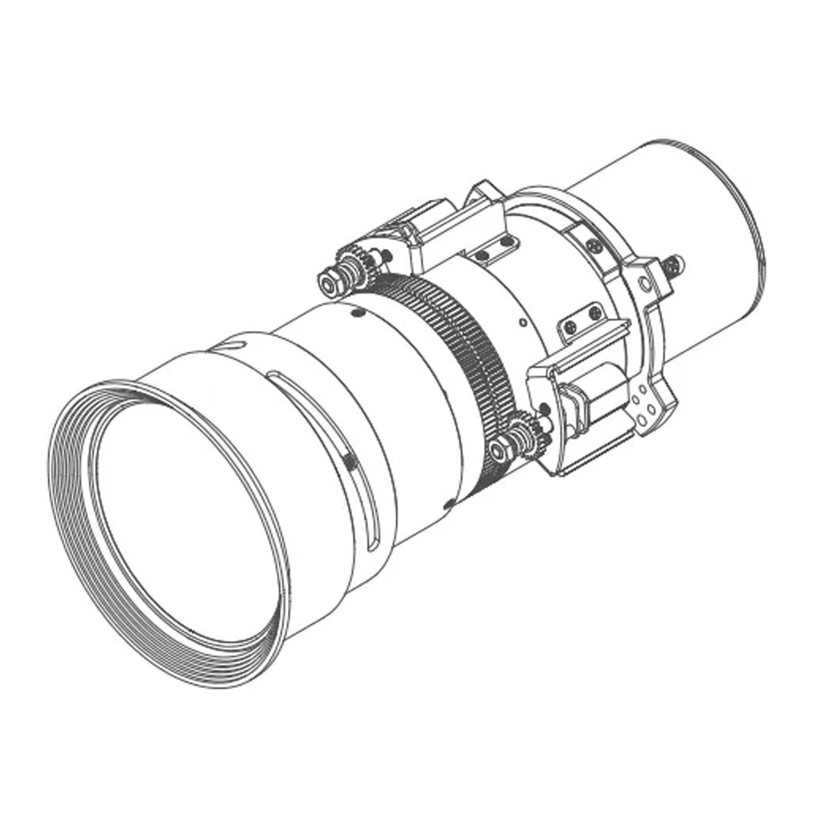 Barco G Ultra-Long-Zoom-Objektiv, Projektionsverhältnis 2,9 - 5,5 : 1 