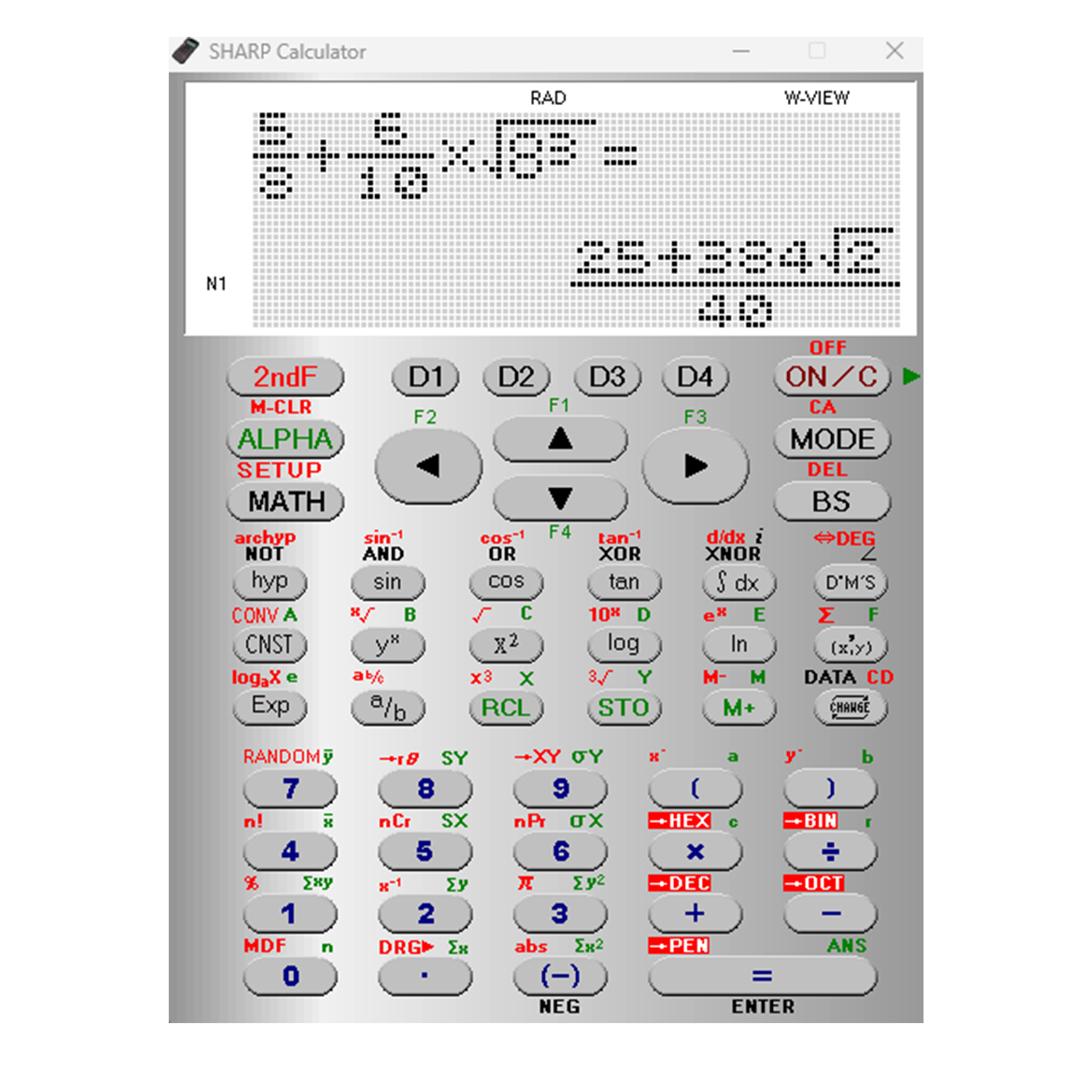 Sharp Emulator Software für das Modell EL-W506 