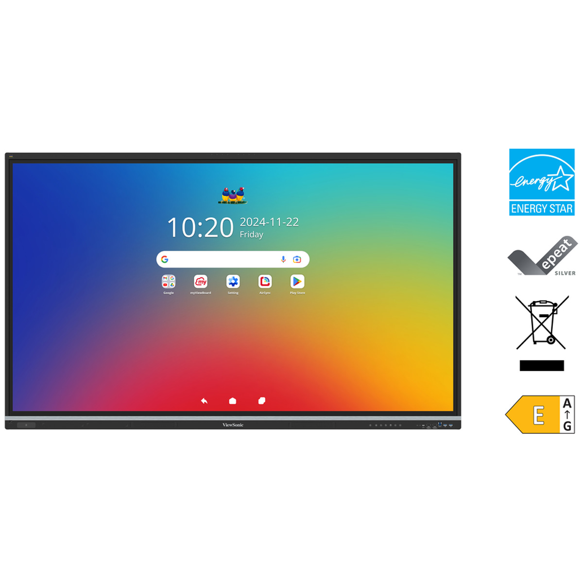 ViewSonic IFP6551-3C 65" Display 