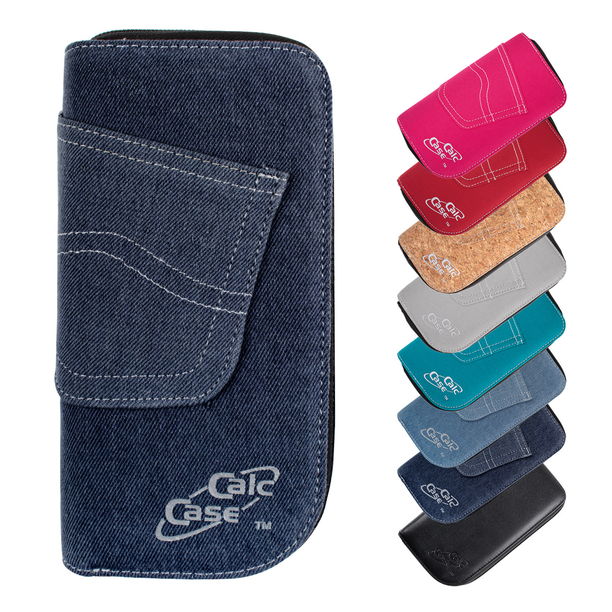 CalcCase Schutztasche im Jeans-Design dunkelblau 