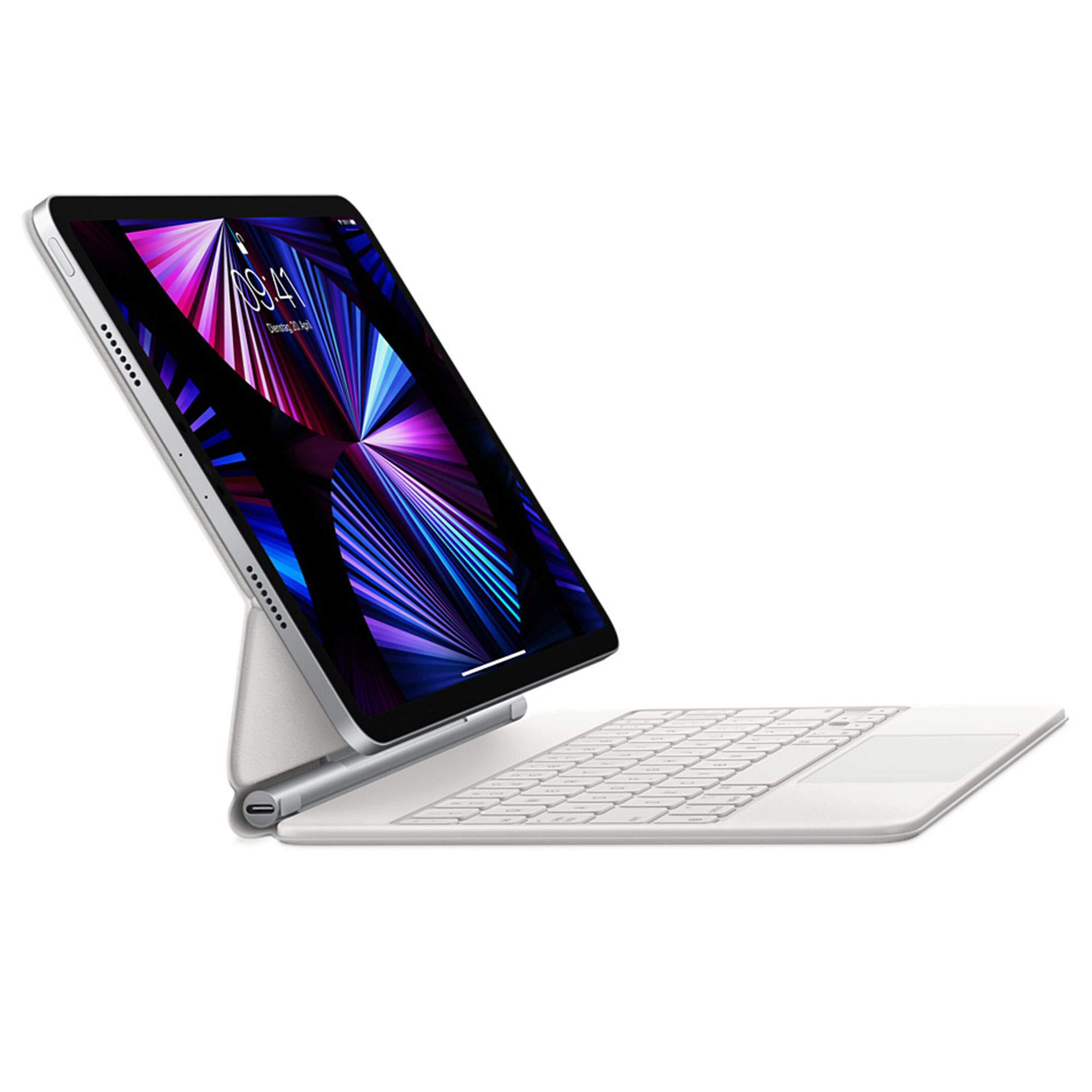Apple Magic Keyboard für das 12.9'' iPad Pro (4.+5. Generation) Deutsch - Weiß