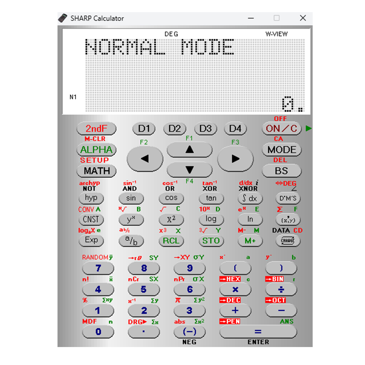 Sharp Emulator Software für das Modell EL-W506 