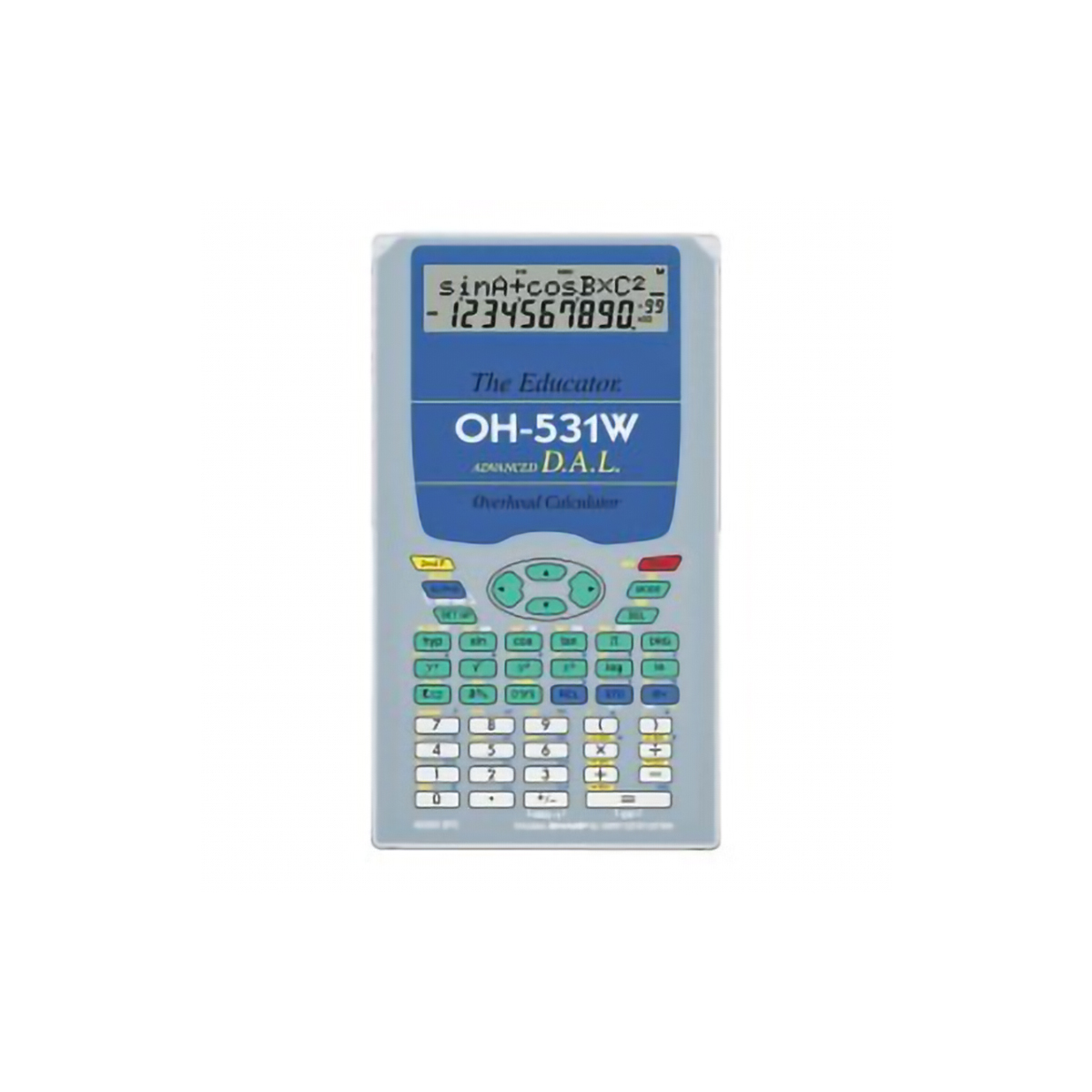 Sharp OH-531 W Overheadversion des EL-531 WH/EL-531 WG mit Hardschalenetui