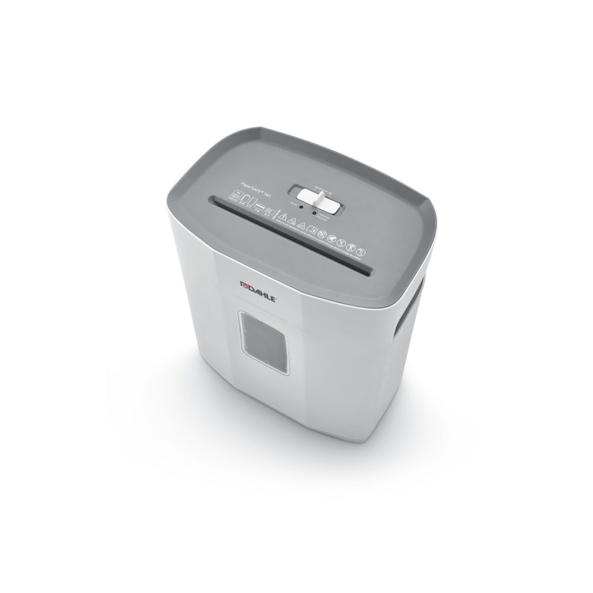 Dahle Aktenvernichter PaperSAFE 140 Schnitt 5 x 18 mm, 1-10 Blatt, 12 L 