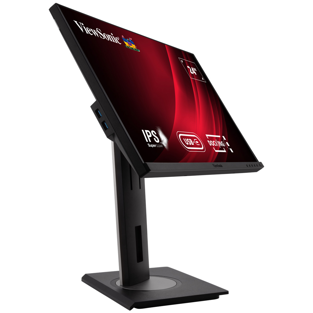 ViewSonic VG2456 24'' (61cm) Docking-Monitor mit USB Typ-C + Ethernet
