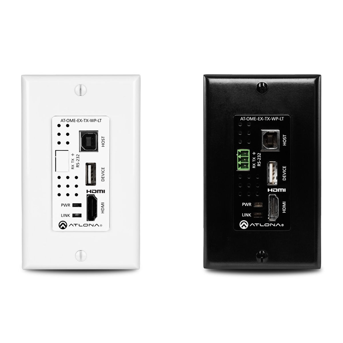 Atlona AT-OME-EX-WP-KIT-LT HDBaseT Transmitter, Switcher, Wallplate
